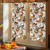 Película para Ventana Prismática de Halloween Transfronteriza con Patrón de Doble Cara Electrostática Removible Decoración para el Hogar Pegatina para Cristal de Ventana de Privacidad