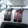 Gancho para coche, gancho doble para respaldo de asiento, gancho de almacenamiento para coche, soporte de gancho para reposacabezas del asiento trasero