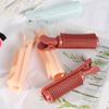 Ezhilian flequillo de aire de ocho caracteres con forma de clip de onda grande, clip esponjoso de pico de pato para raíz de cabello, clip para rizar cabello rizado