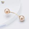 Alfiler de perla simple para ropa fijo invisible broche anti-exposición de alto valor accesorios decorativos versátiles venta al por mayor