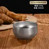 Tazón de Acero Inoxidable 304 Estilo Coreano Doble Capa Aislamiento Térmico Cantina Escolar Estudiante Tazón de Arroz Comercial Engrosado Anti-caída para Niños Tazón para Sopa