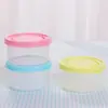 Caixa de armazenamento plástica quadrada mini estilo japonês, caixa selada para refrigerador, caixa de amostra de alimentos, 250ml, sem tampa