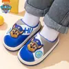 (Estrictamente seleccionado) Pantuflas de Algodón para Niños Paw Patrol Zapatos de Algodón para Niños Forrados de Felpa Invierno Pantuflas Calientes para Niñas