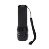 Linterna de Enfoque Telescópico para Bicicleta Linterna de Aleación de Aluminio LED de Tres Velocidades Luz Fuerte Accesorios para Bicicleta de Exterior