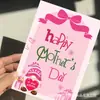 Cartões de Cumprimento para o Dia das Mães, Cartões com Mensagens de Aniversário, Cartões Criativos Transfronteiriços, Cartões de Cumprimento de Feriado com Flores, Atacado de Fabricantes