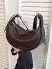 Bolsa de Dumpling Transfronteriza Otoño e Invierno 2025 en Stock, Bolso de Hombro Premium, Bolso Cruzado, Nuevo Bolso de Mujer Estilo Francés, Bolso Plegado, Vintage