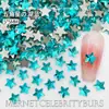 Estrella de Mar de 5 mm Zapatos Planos Populares Fondo Plano Joyería de Diamantes para Uñas Colorida Forma Especial Pentagonal Gruesa Uñas Portátiles Diamantes Venta al por Mayor