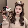 Acessórios Lolita Novas Orelhas de Gatinho Feminino Fofo Cabelo Prensado Lavagem de Rosto Faixa de Cabeça Maquiagem Inverno Cos Adereço de Cabeça Bidimensional