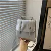 Mochila Cruzada Multifuncional de Diseño 2025 Nuevo Estilo Preppy Color Sólido Texturizado Casual para Mujer