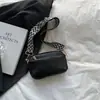 Bolso Cuadrado Pequeño de Color Sólido Estilo Coreano Bolso de Hombro con Personalidad Moda Nueva Otoño e Invierno 2025 Bolso Cruzado Trendy Estilo Ins