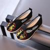 Zapatos Hanfu para Niños Zapatos de Tela Antiguos del Viejo Pekín Zapatos para Ropa Antigua Infantil Zapatos a Juego para Traje Tang Hecho a Mano de Bebé Falda de Cara de Caballo