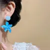 Pendientes de Estrella de Mar Amarilla Transparente Dopamina de Verano 2026 para Mujer, Moda de Nicho, Exquisitos, Lujo Ligero, Pendientes Simples