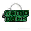 Llavero Colgante de Goma Suave de PVC Decoración para Mochila Dibujos Animados Juego Llavero Accesorio para Llavero Creativo