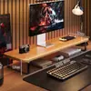 Soporte para Monitor de Computadora de Escritorio, Estante de Almacenamiento, Organizador de Escritorio, Soporte Extendido para Laptop, Sala de E-Sports
