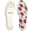 Children's Latex Insoles for Summer, Cool and Casual Sports, Customizable Cartoon Print Canvas Insoles