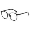 Gafas de té mostaza ultraligeras más vendidas en stock para mujer, Gafas de montura redonda retro con luz azul anti-luz azul, Gafas de prescripción de montura grande con envío gratis