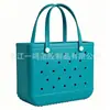 Bolsa de Playa Eva en Stock, Bolsa Perforada de Gran Capacidad, Bolsa Cesta Portátil de Almacenamiento para Exteriores en la Costa, Bolsa Croissant, Bolsa para Mujer