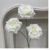 Simulação de jardim Monet branco, material para flores de auditório de casamento, plantio de flores de casamento, arte de flores Mori, chumbo de estrada, flores decorativas