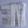 Offwhite novo conjunto completo de roupas com etiqueta etiqueta transparente de PVC marca registrada selo de borracha fivela antifurto saco de embalagem em estoque