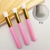 Pincel para sombra nasal pincel de limpeza chanfrado pincel de cílios pincel de maquiagem para cravos do nariz suprimentos para tatuagem de beleza cílios atacado