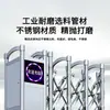 Fábrica de Escuela de Guerreros Puerta Retráctil Eléctrica Puerta Retráctil de Acero Inoxidable Aleación de Aluminio Puerta Retráctil Automática Puerta de Fábrica
