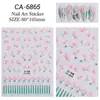 Coleção de Adesivos para Nail Art em Relevo Borboleta Desenho Animado Kulomi Fita de Laço Diário Câmera Adesivos Porta-caneta diy