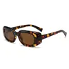 Gafas de sol retro de montura pequeña nuevas para otoño e invierno 2026 para mujer, gafas de sol rectangulares de moda con protección solar y UV en estilo europeo y americano
