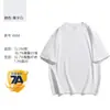 Camiseta Pesada de 300g Cuello Redondo Sin Mangas Manga Corta Camisa Publicitaria para Hombre Blanco Puro Ropa de Trabajo Camiseta de Verano Camiseta para Hombre Personalizada