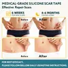 Tiras de Silicona para Eliminación de Cicatrices Transfronterizas Cinta para Cicatrices Parche Invisible Calmante Ocultador para Cicatrices