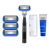Aparelho de Barbear Manual de Sete Camadas Atualizado com Cabo Estilo Chinês, Lâmina Universal, Aparelho de Barbear para Barba Masculina Atacado