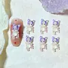 Accesorios Nuevos de Uñas de Moda Mezcla de Dibujos Animados Variados Popular Resina Moño Decoraciones Pequeñas Flores