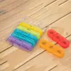 Caja de Pastillas Semanal de Plástico Portátil con Compartimentos, la Más Vendida de Amazon, Siete Días a la Semana, Caja Clasificadora de Pastillas Negra de 21 Compartimentos