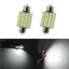 Modificação de carro luz LED para carro luz de leitura de ponta dupla 36MM 3014 36SMD luz de teto lâmpada de carro