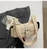 Bolso Retro de Nicho Transfronterizo con Múltiples Bolsillos para Mujer 2026 Nuevo Bolso de Hombro Versátil para el Trabajo Textura de Alta Calidad Bolso Cruzado