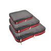 Conjunto de Armazenamento de Viagem de Compressão Amazon Impermeável Nylon Compressível Grande Capacidade Bolsa de Armazenamento Conjunto de Três Peças