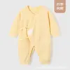 Roupas desossadas tudo-em-um para bebês recém-nascidos, primavera e outono, algodão puro, roupas de monge para recém-nascidos, roupas de escalada para meninos e meninas, roupas de primavera e outono para bebês