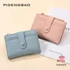 Billetera Corta RFID Anti-Skimming Nueva 2026 para Mujer con Múltiples Ranuras para Tarjetas, Monedero con Cremallera Transfronterizo para Mujer