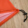 Bolsa de Cordão Impermeável de Nylon Roupa com Proteção Solar Bolsa de Armazenamento para Jaqueta de Penas Bolso Portátil de Viagem Bolsa de Embalagem de Poliéster