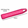 Atacado de fábrica acessórios de cabo de garfo de plástico para roupas junta de tubo de 19 mm cabo de junta de haste de vassoura multicolor