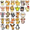 Estilo Animal Fofo Macio Patch de PVC Artesanal Acessórios DIY Capa de Celular Bolsa com Compartimento para iPad Chinelos Copo