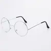 Dropshipping Nueva Versión Coreana Sin Receta Espejo Plano Moda Retro Literario Marco Redondo Gafas Fabricante Mayorista