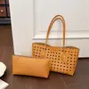 2026 Nova Bolsa de Palha Tecida de Grande Capacidade para Mulheres, Bolsa de Ombro para o Dia a Dia com um Toque Sofisticado e Casual, Bolsa de Ombro