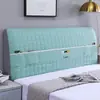 2025 Nueva Funda de Cabecera Todo Incluido Funda Elástica para Cabecera Respaldo de Cama de Madera Maciza Empaquetado Suave Cuero Funda Protectora a Prueba de Polvo Resistente a Manchas