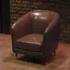 Vendas Diretas da Fábrica Sofá Retrô para Cabine de Café Estilo Industrial Sofá de Bar Bar Transparente Restaurante Ocidental Mesa e Cadeiras de Jantar de Lazer
