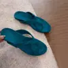 Chanclas Retro Casuales de Suela Blanda para Uso al Aire Libre, Nuevo Estilo 2026, Cómodas Sandalias de Tira Dedo Redondas para Vacaciones en la Playa para Mujeres