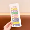 Pinzas para el Cabello de Color Dopamina para Niñas, Pasadores para Flequillo y Cabello Lateral, Estilo Versátil Simple al por Mayor para Mujeres