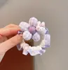 Diadema de Gato a Cuadros de Encaje Color Caramelo para Todo el Cuerpo, Cuerda para Cola de Caballo Estilo Dulce y Lindo para Niña, Accesorio para el Cabello al por Mayor