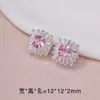 Cuentas Espaciadoras de Color Cobre Chapado en Plata Grueso, Conservación del Color, Incrustadas con Diamantes, Trébol de Cuatro Hojas, Copo de Nieve, para Pulseras y Collares DIY, Joyería Hecha a Mano, Venta al por Mayor