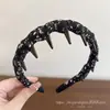 Diadema de estilo de cabello para la frente de caña alta 2026, versátil con dientes para un agarre antideslizante, diadema para lavarse la cara, colección de accesorios para el cabello para mujeres