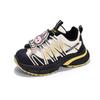 Sapatos de Meninos 2025 Outono Novos Sapatos Esportivos Infantis de Malha Respirável Meninos Grandes Casuais Corrida Sapatos de Pai